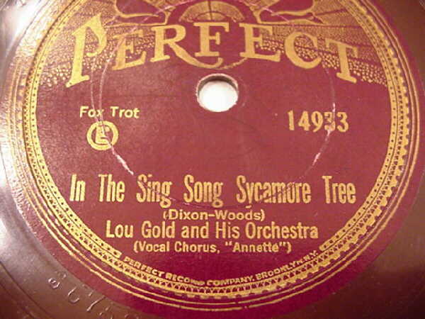 In The Sing Song Sycamore Tree - Perfect 14933